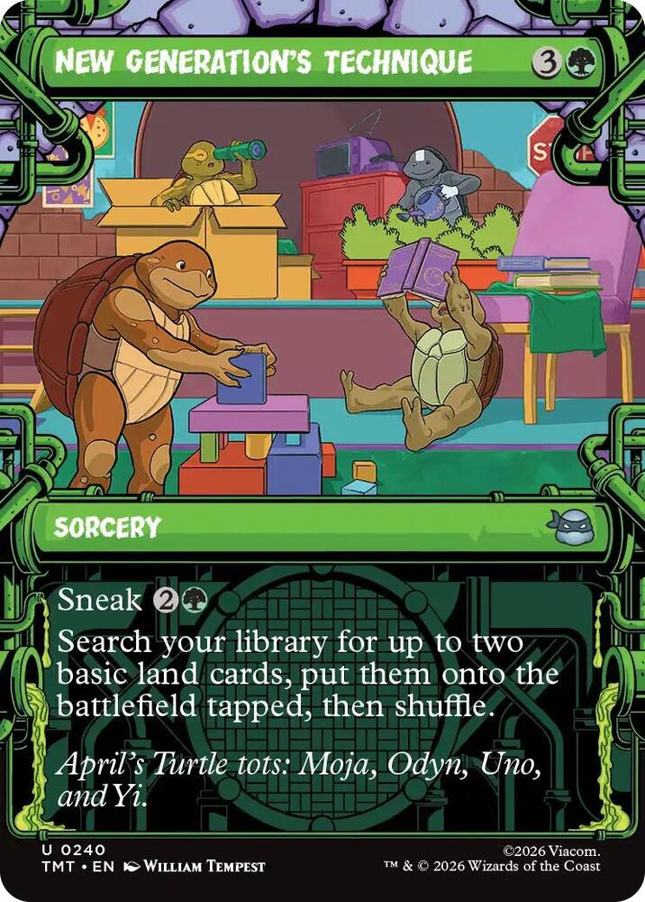 New Generations Technique Showcase 240 (Teenage Mutant Ninja Turtles)  | Good Games Cannington