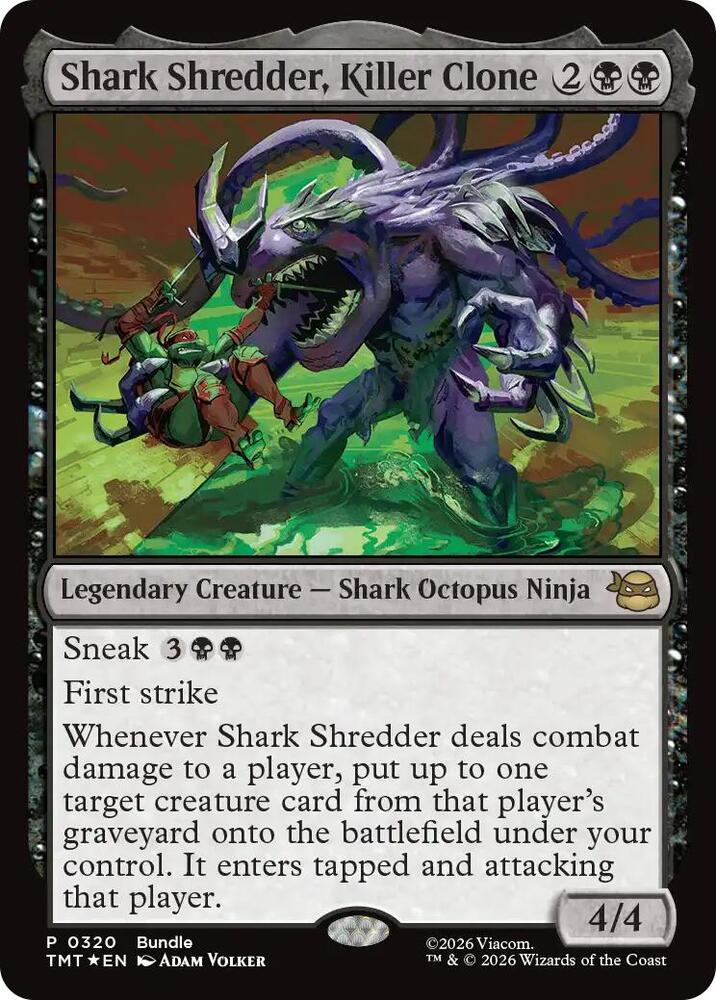 Shark Shredder Killer Clone 320 (Unique and Miscellaneous Promos)  - Foil | Good Games Cannington