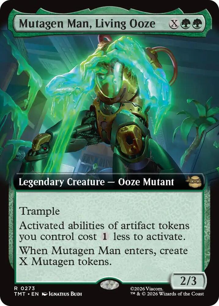 Mutagen Man Living Ooze Extended Art 273 (Teenage Mutant Ninja Turtles)  | Good Games Cannington