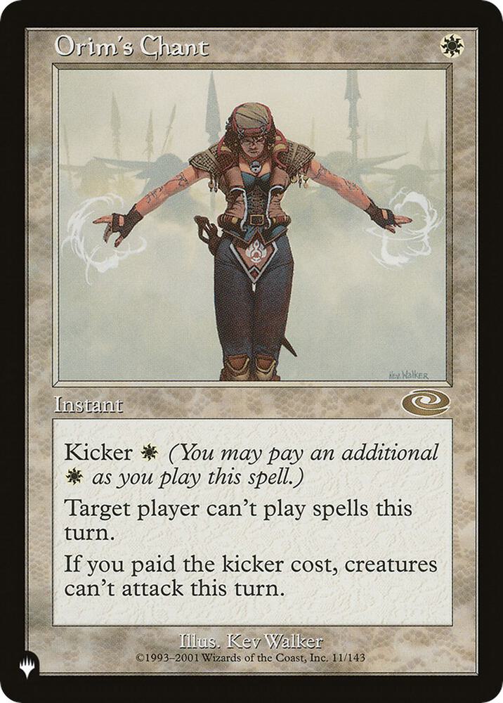 Orims Chant 11/143 (The List Reprints)  | Good Games Cannington