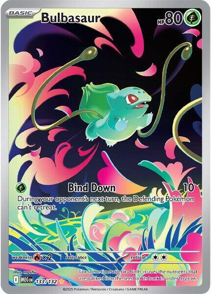 Bulbasaur 133 132 133/132 (ME01: Mega Evolution)  - Holofoil | Good Games Cannington