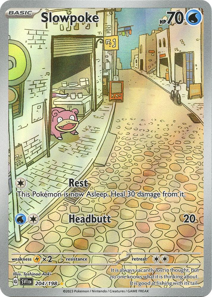 Slowpoke 204 198 204/198 (SV01: Scarlet & Violet Base Set)  - Holofoil | Good Games Cannington