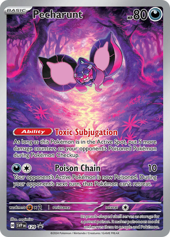 Pecharunt 129 (SV: Scarlet & Violet Promo Cards)  - Holofoil | Good Games Cannington