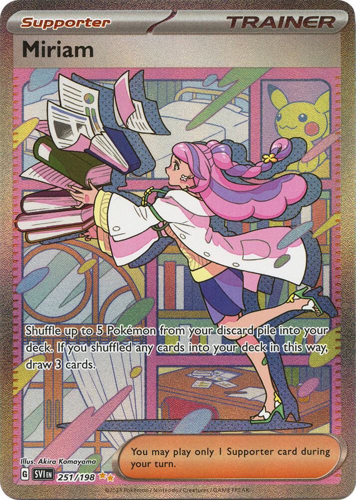 Miriam 251 198 251/198 (SV01: Scarlet & Violet Base Set)  - Holofoil | Good Games Cannington