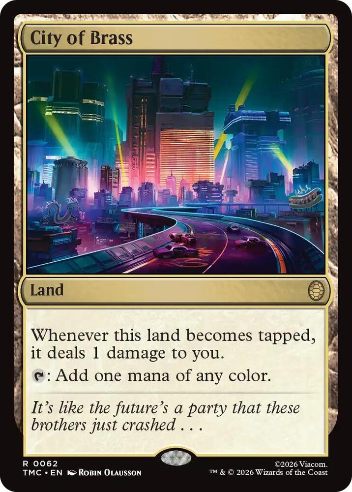 City of Brass 62 (Commander: Teenage Mutant Ninja Turtles)  | Good Games Cannington