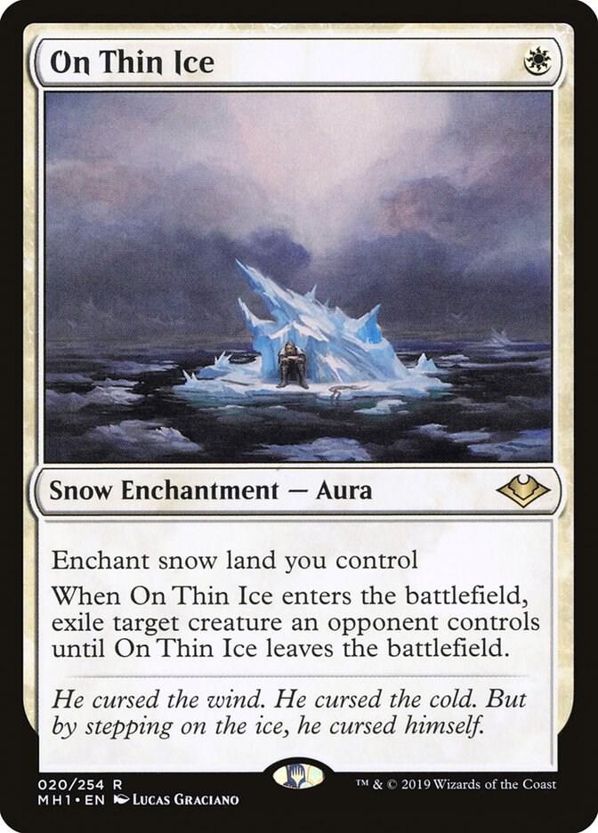 On Thin Ice 20 (Modern Horizons)  - Foil | Good Games Cannington