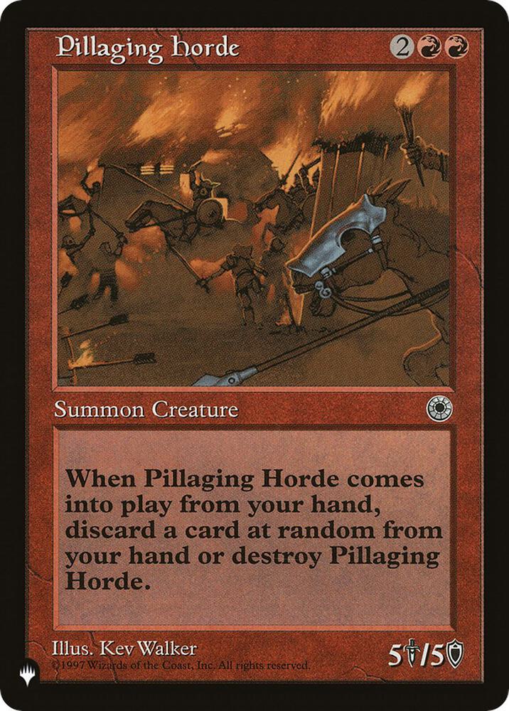 Pillaging Horde  (The List Reprints)  | Good Games Cannington