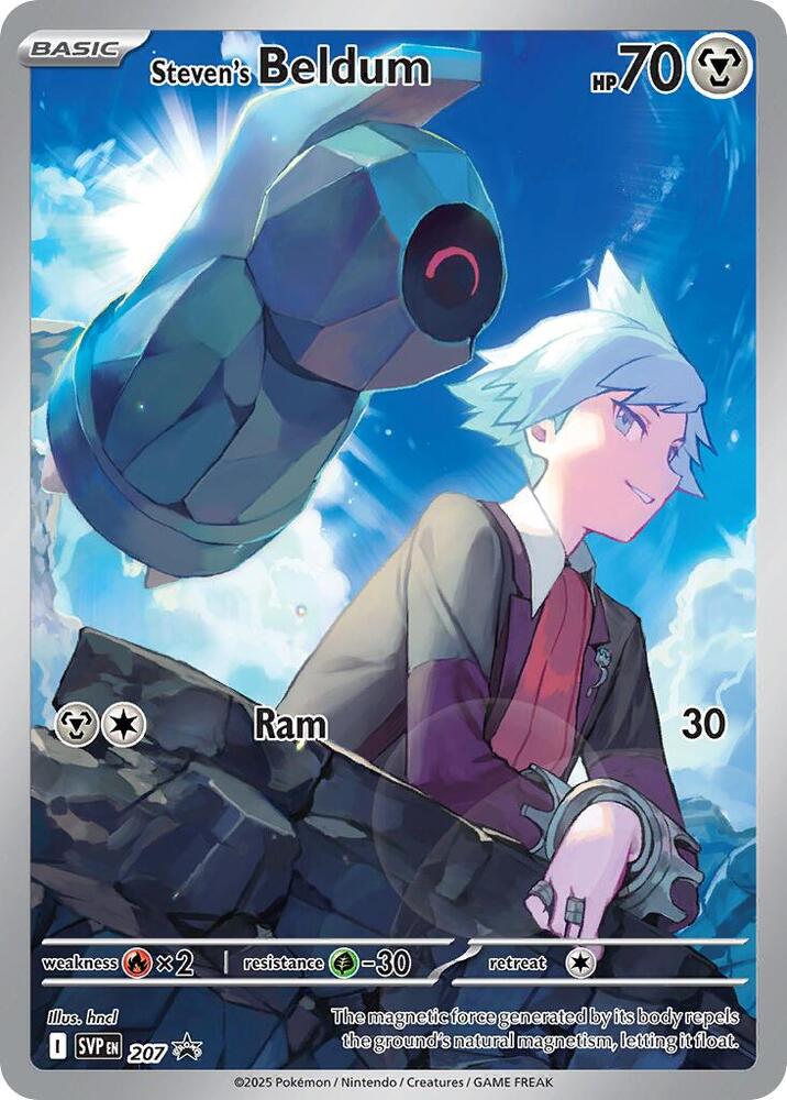 Steven's Beldum 207 (SV: Scarlet & Violet Promo Cards)  - Holofoil | Good Games Cannington