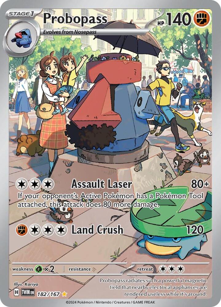 Probopass 182/167 (SV06: Twilight Masquerade)  - Holofoil | Good Games Cannington