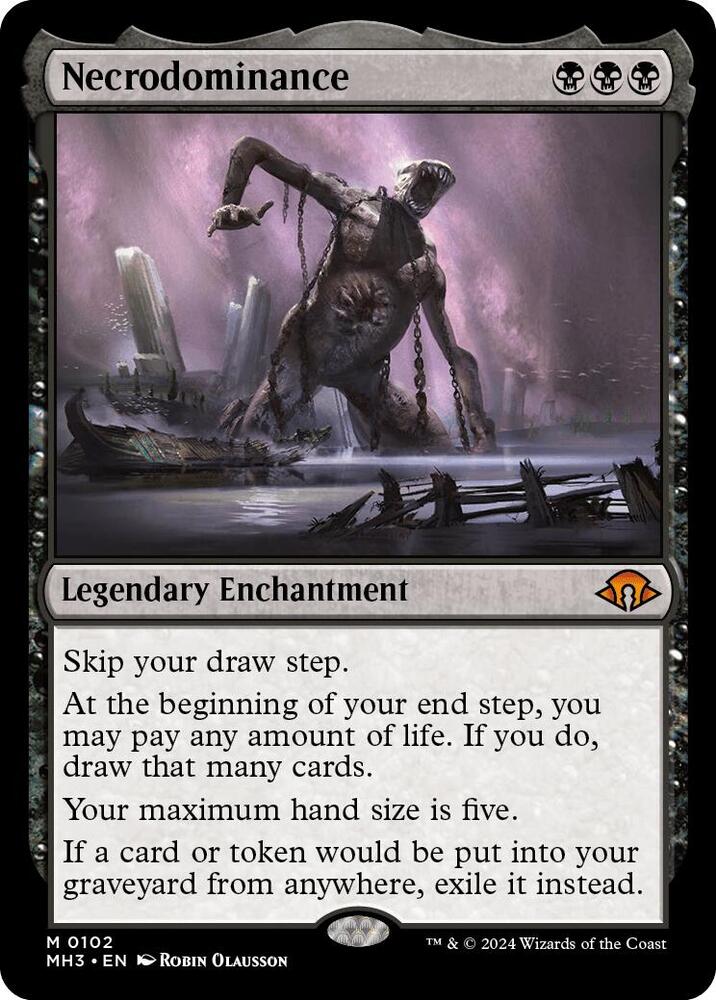 Necrodominance 102 (Modern Horizons 3)  | Good Games Cannington