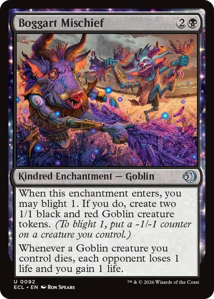 Boggart Mischief 92 (Lorwyn Eclipsed)  | Good Games Cannington