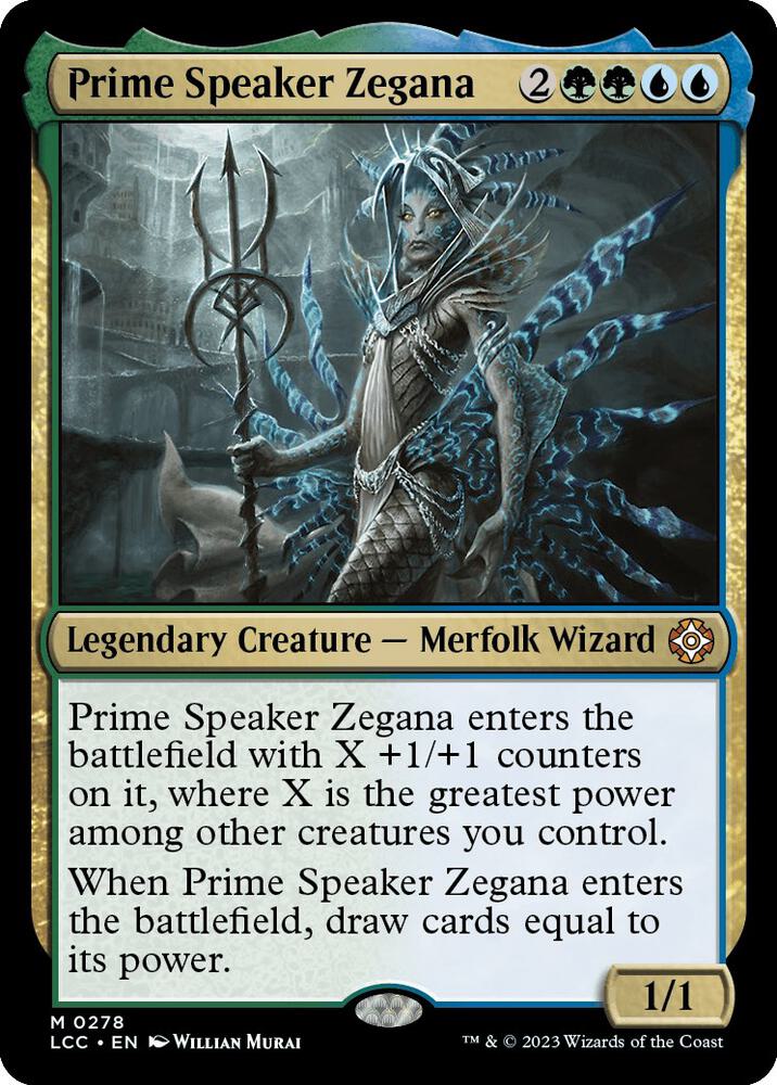Prime Speaker Zegana 278 (Commander: The Lost Caverns of Ixalan)  | Good Games Cannington