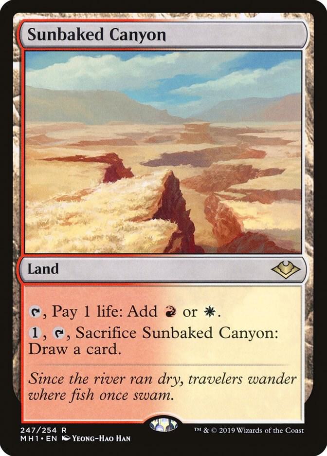 Sunbaked Canyon 247 (Modern Horizons)  | Good Games Cannington