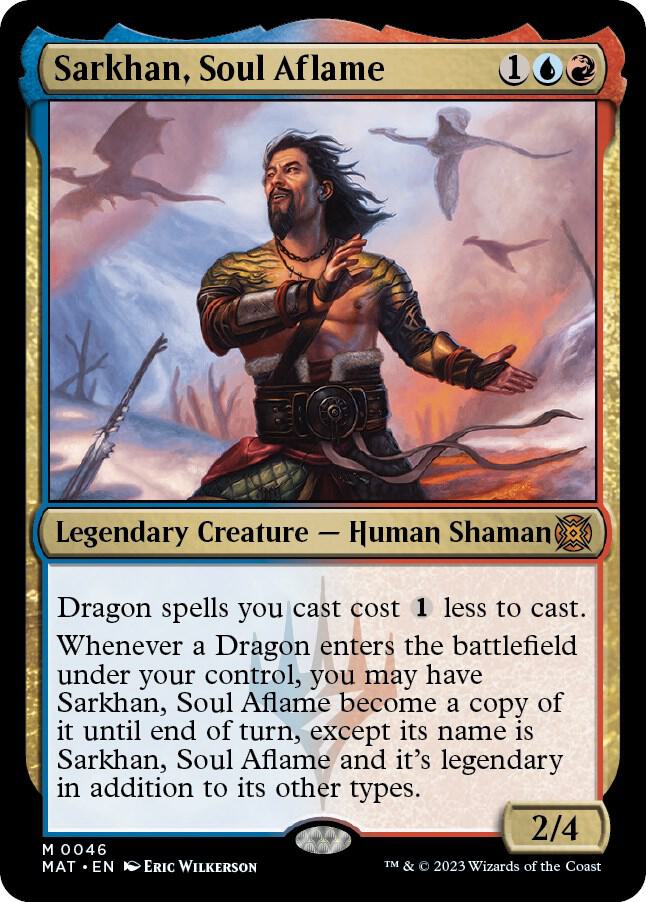 Sarkhan, Soul Aflame 46 (March of the Machine: The Aftermath)  - Foil | Good Games Cannington