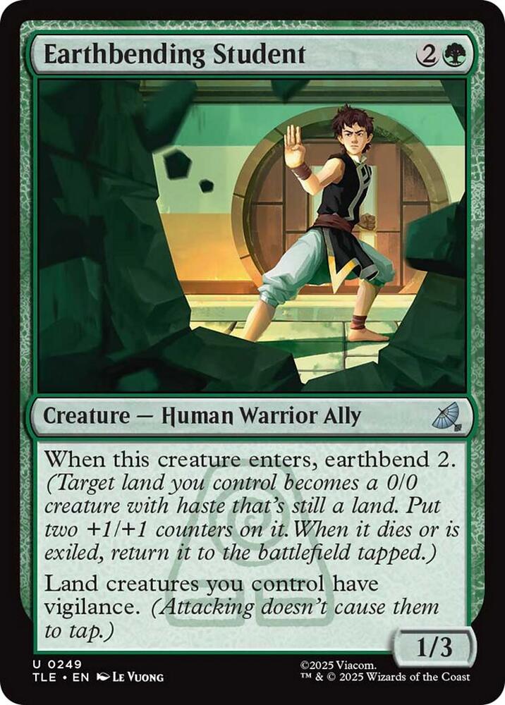 Earthbending Student 249 (Avatar: The Last Airbender: Eternal-Legal)  - Foil | Good Games Cannington