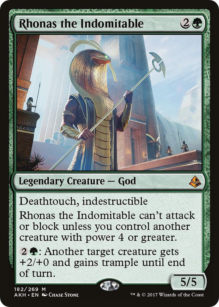 Rhonas the Indomitable 182 (Amonkhet)  | Good Games Cannington