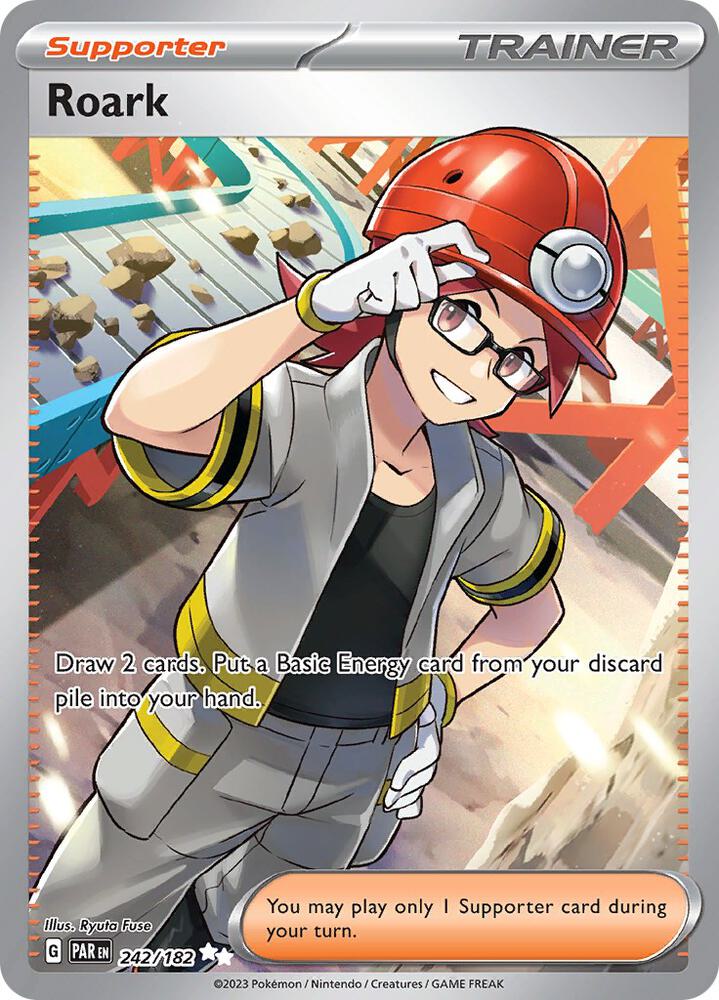 Roark 242/182 (SV04: Paradox Rift)  - Holofoil | Good Games Cannington