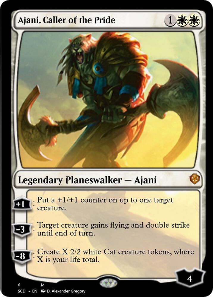 Ajani, Caller of the Pride 6 (Starter Commander Decks)  | Good Games Cannington