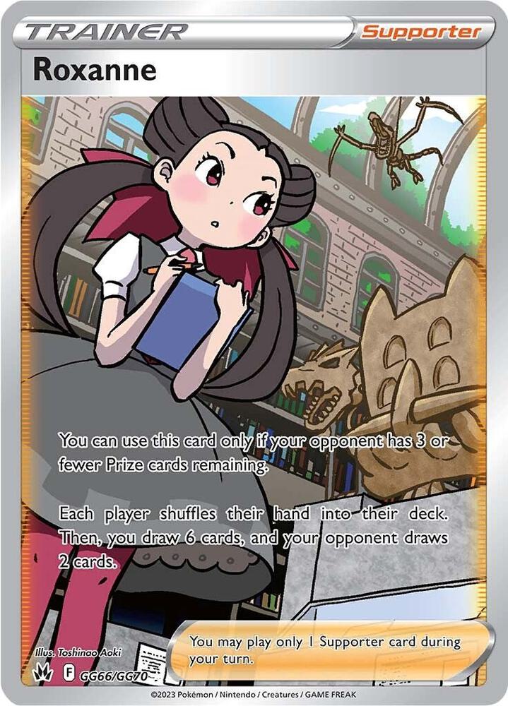 Roxanne GG66/GG70 (Crown Zenith: Galarian Gallery)  - Holofoil | Good Games Cannington