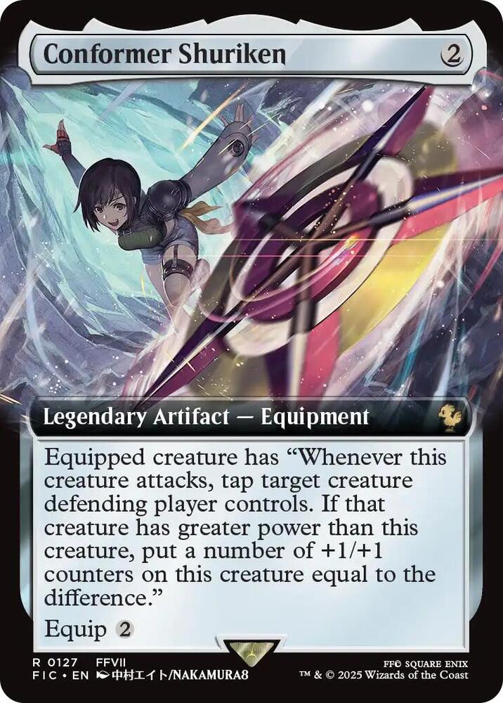 Conformer Shuriken  127 (Commander: FINAL FANTASY)  - Extended Art Foil | Good Games Cannington