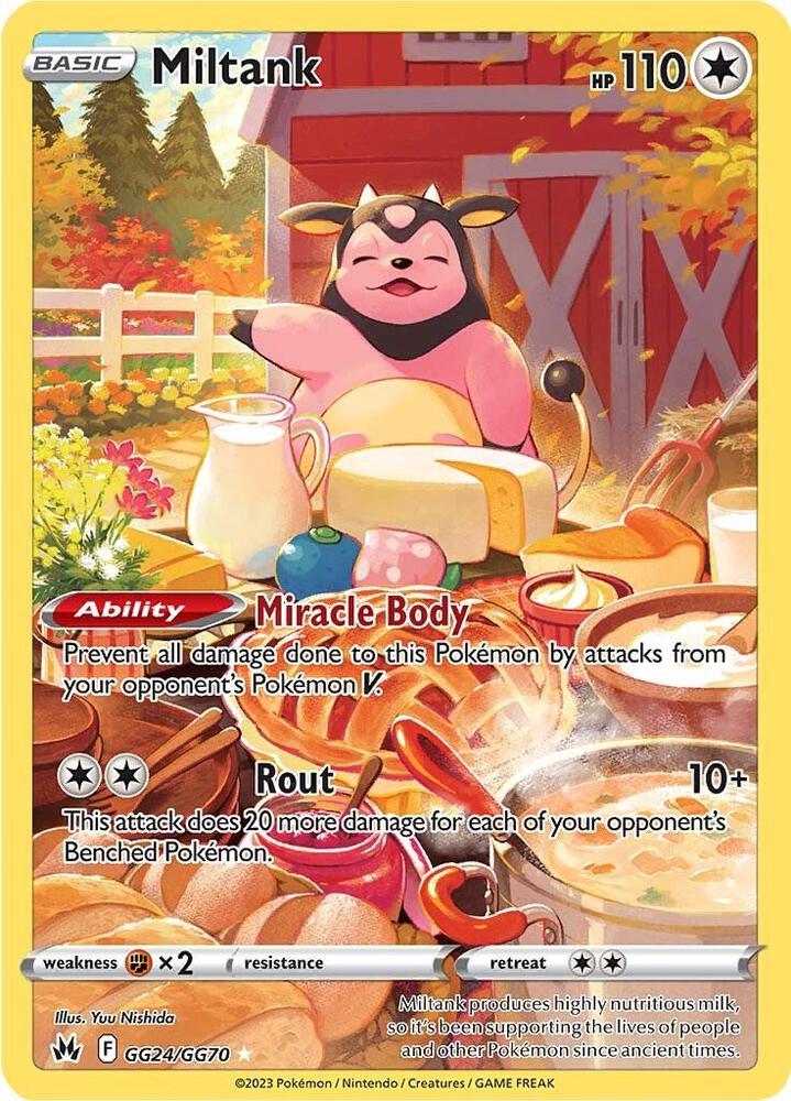 Miltank GG24/GG70 (Crown Zenith: Galarian Gallery)  - Holofoil | Good Games Cannington