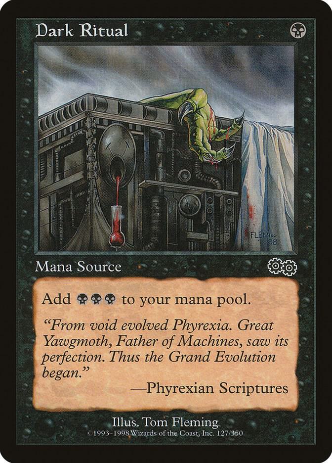 Dark Ritual 127/350 (Urza's Saga)  | Good Games Cannington