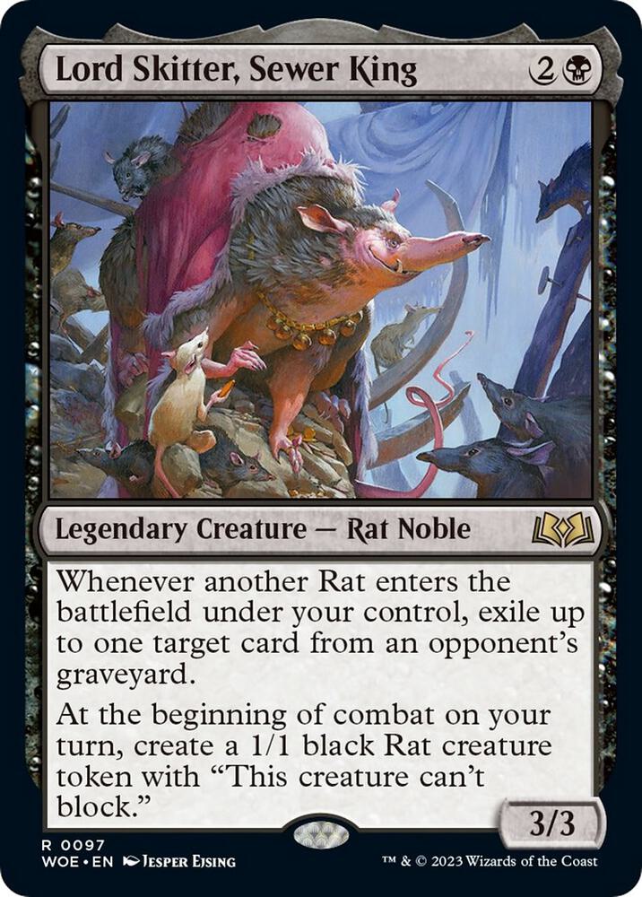 Lord Skitter, Sewer King 97 (Wilds of Eldraine)  | Good Games Cannington
