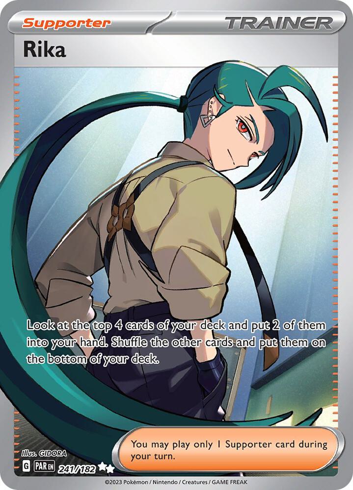 Rika 241/182 (SV04: Paradox Rift)  - Holofoil | Good Games Cannington