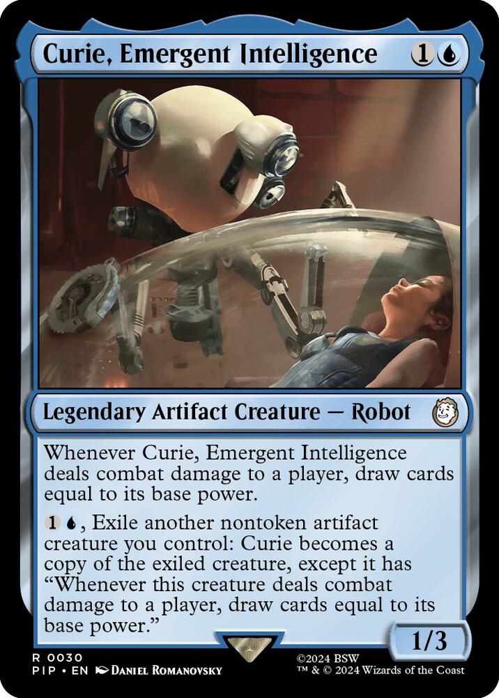 Curie, Emergent Intelligence 30/326 (Universes Beyond: Fallout)  | Good Games Cannington