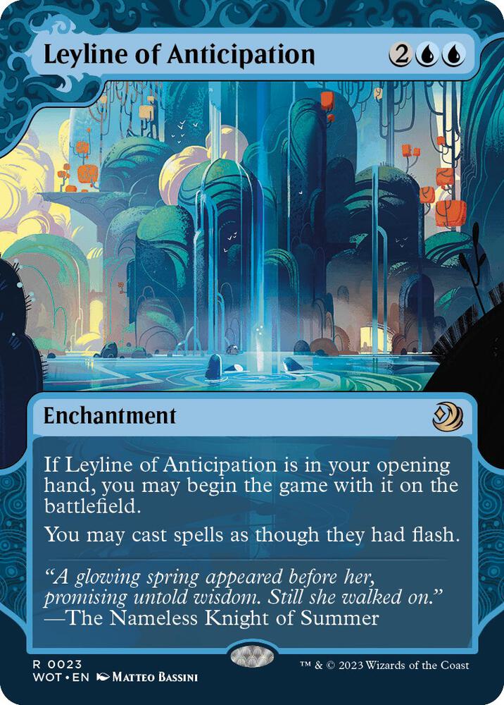 Leyline of Anticipation 23 (Wilds of Eldraine: Enchanting Tales)  - Showcase | Good Games Cannington