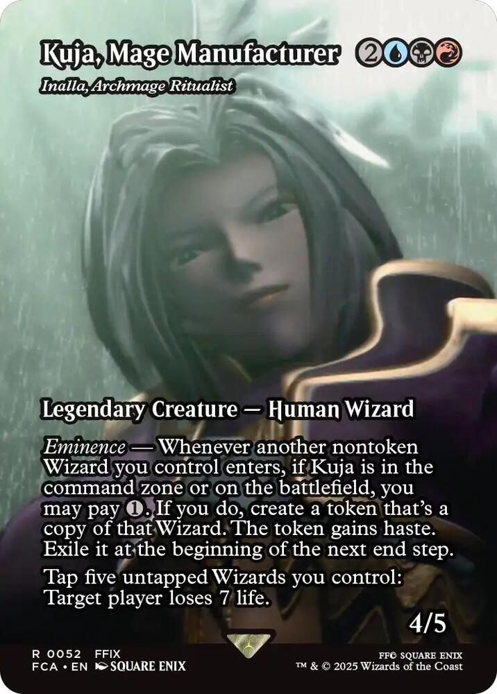 Kuja, Mage Manufacturer - Inalla, Archmage Ritualist 52/64 (FINAL FANTASY: Through the Ages)  - Showcase | Good Games Cannington