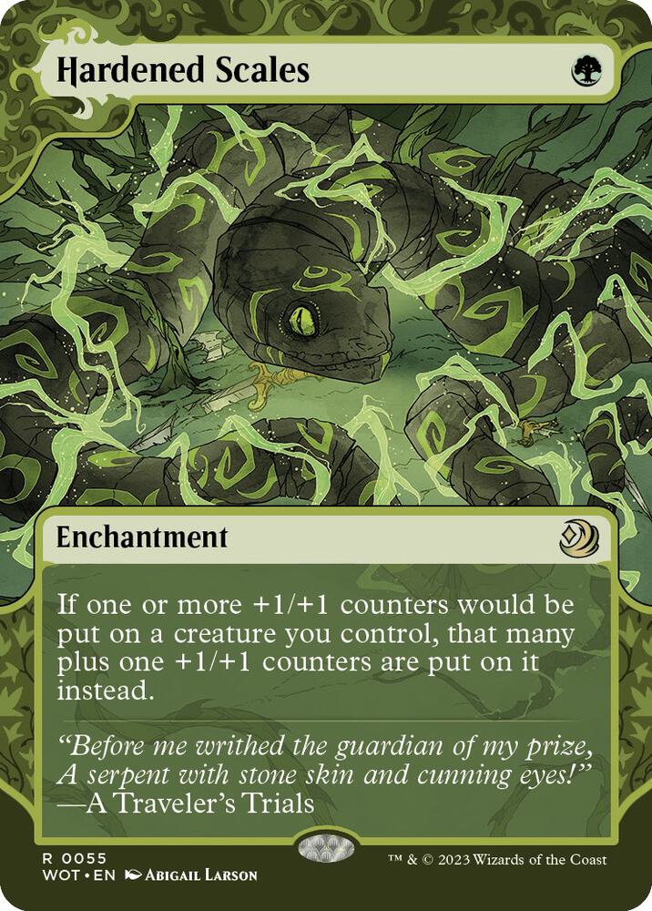 Hardened Scales 55 (Wilds of Eldraine: Enchanting Tales)  - Showcase | Good Games Cannington