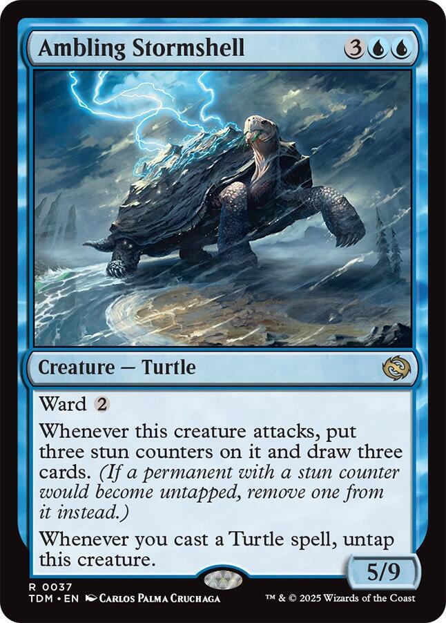 Ambling Stormshell 37/291 (Tarkir: Dragonstorm)  | Good Games Cannington
