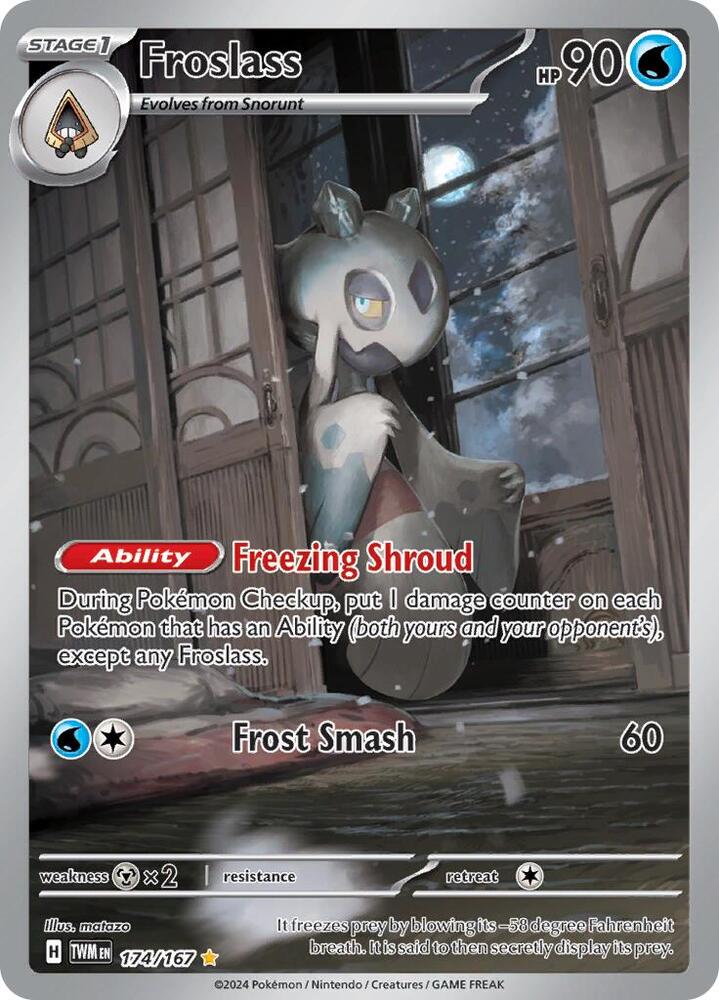 Froslass 174/167 (SV06: Twilight Masquerade)  - Holofoil | Good Games Cannington