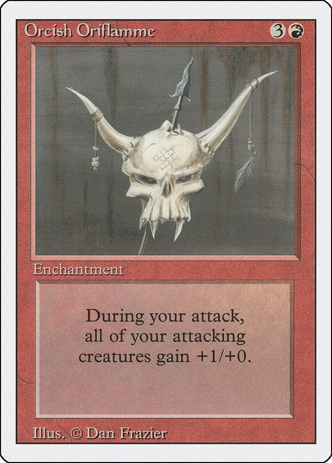 Orcish Oriflamme 169/306 (Revised Edition)  | Good Games Cannington