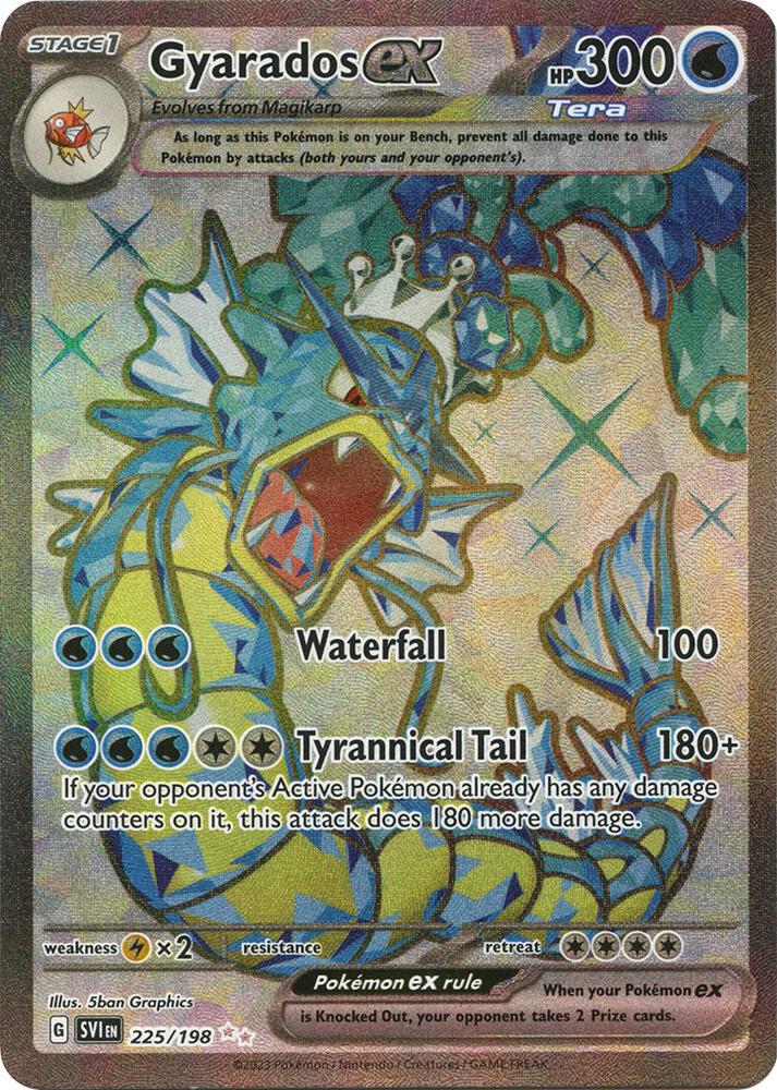 Gyarados ex 225/198 (SV01: Scarlet & Violet Base Set)  - Holofoil | Good Games Cannington