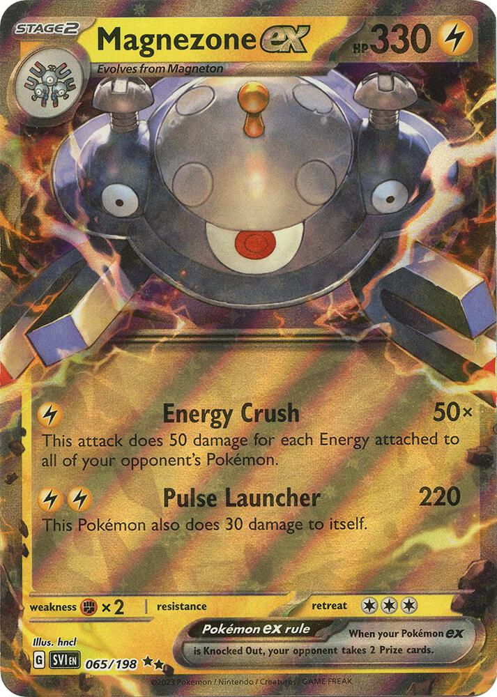 Magnezone ex 065/198 (SV01: Scarlet & Violet Base Set)  - Holofoil | Good Games Cannington