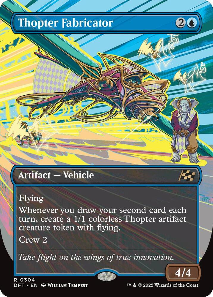 Thopter Fabricator 304/291 (Aetherdrift)  - Borderless | Good Games Cannington