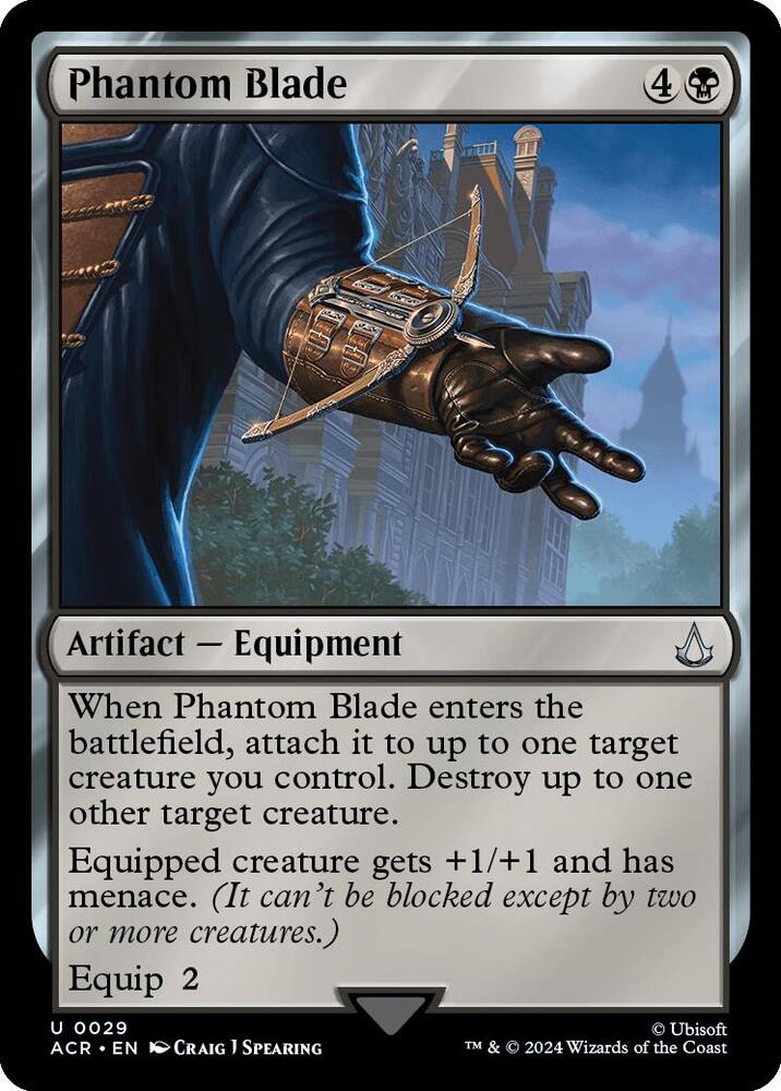 Phantom Blade 29/110 (Universes Beyond: Assassin's Creed)  - Foil | Good Games Cannington
