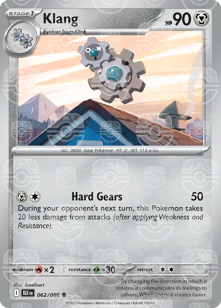 Klang 062/086 (SV: Black Bolt)  - Master Ball Holofoil | Good Games Cannington