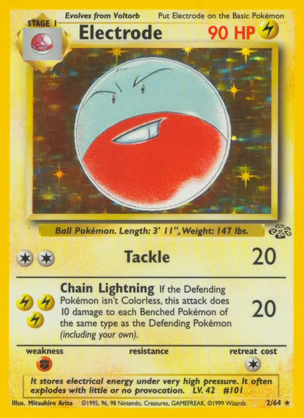 Electrode 02/64 (Jungle)  - Unlimited Holofoil | Good Games Cannington