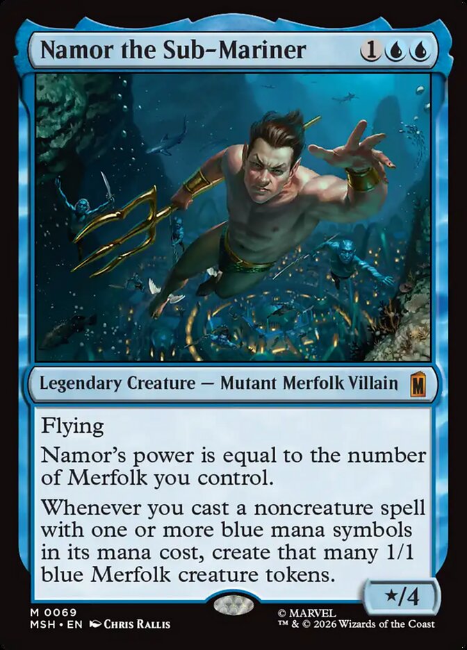 Namor the Sub-Mariner 69 (Marvel Super Heroes)  - Foil | Good Games Cannington