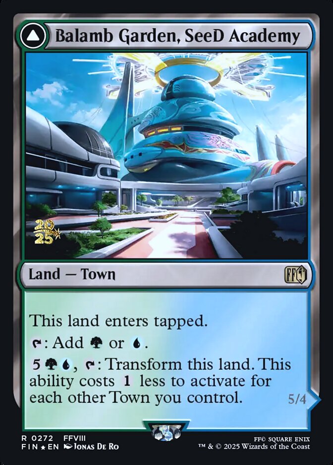 Balamb Garden, SeeD Academy // Balamb Garden, Airborne 272 (Prerelease Cards)  - Foil | Good Games Cannington