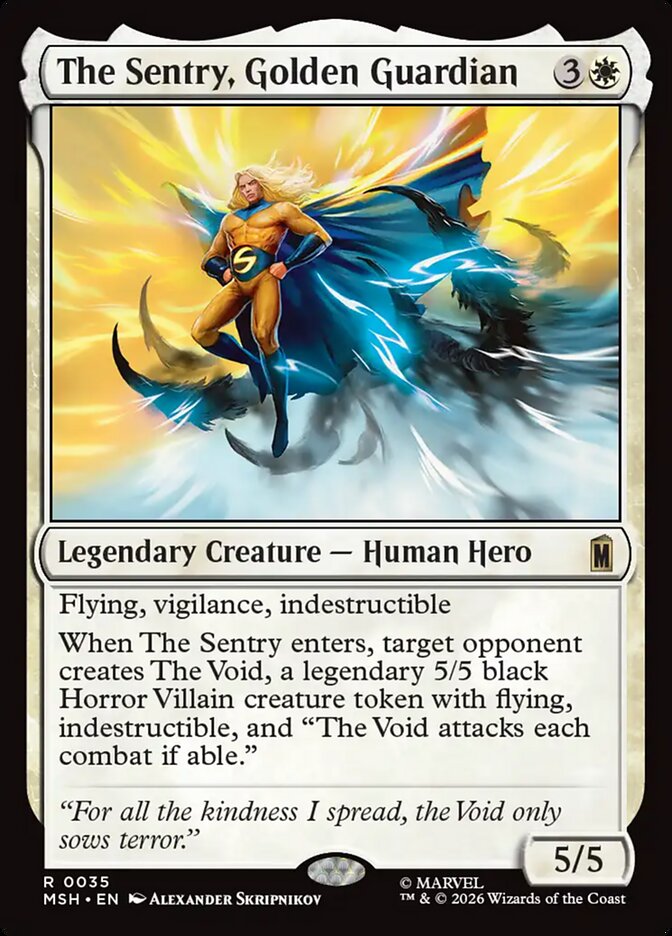 The Sentry, Golden Guardian 35 (Marvel Super Heroes)  | Good Games Cannington