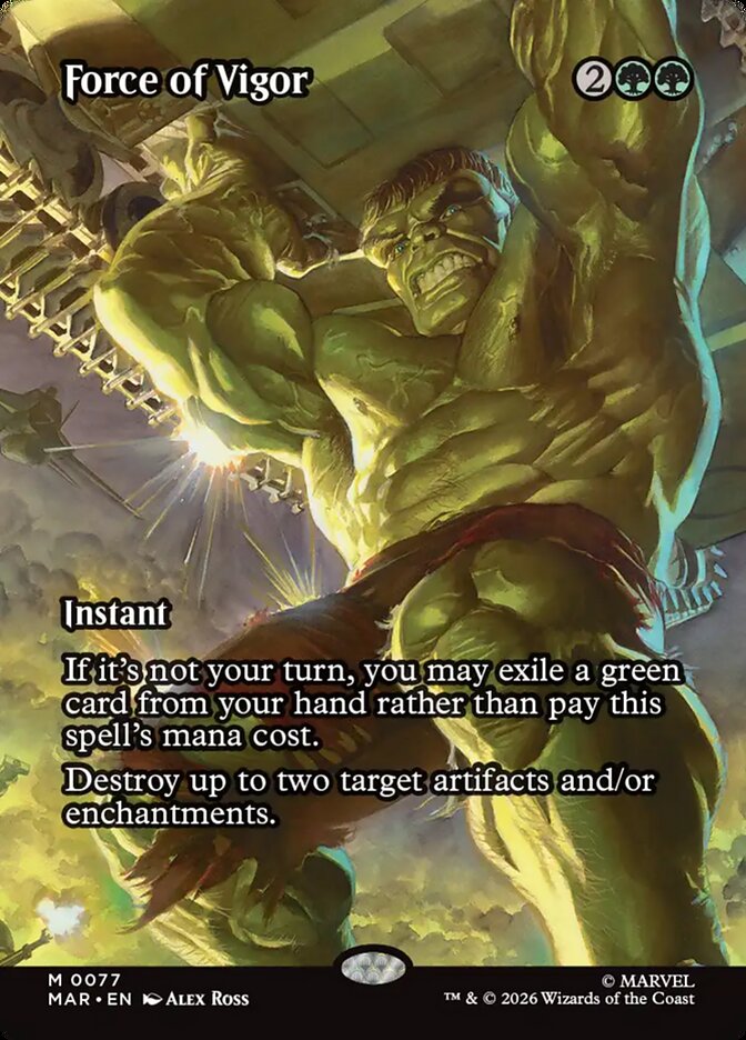 Force of Vigor 77 (Marvel Universe Eternal-Legal)  - Borderless | Good Games Cannington