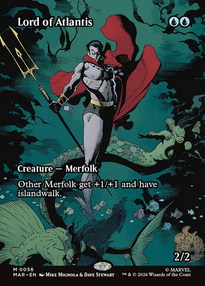 Lord of Atlantis 56 (Marvel Universe Eternal-Legal)  - Borderless | Good Games Cannington