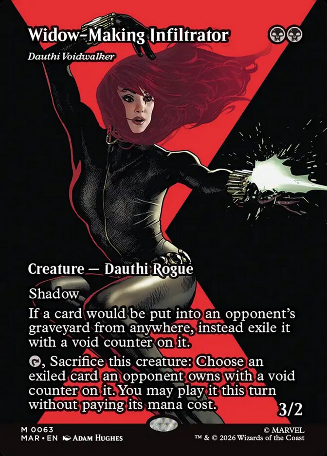 Dauthi Voidwalker 63 (Marvel Universe Eternal-Legal)  - Borderless Foil | Good Games Cannington
