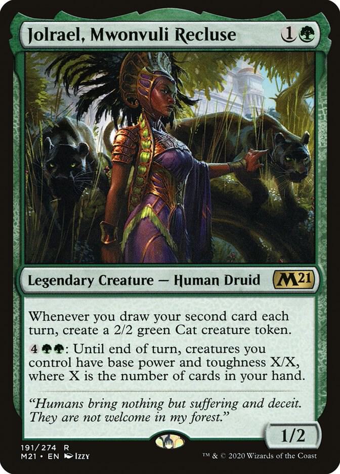 Jolrael, Mwonvuli Recluse 191 (Core Set 2021)  - Foil | Good Games Cannington