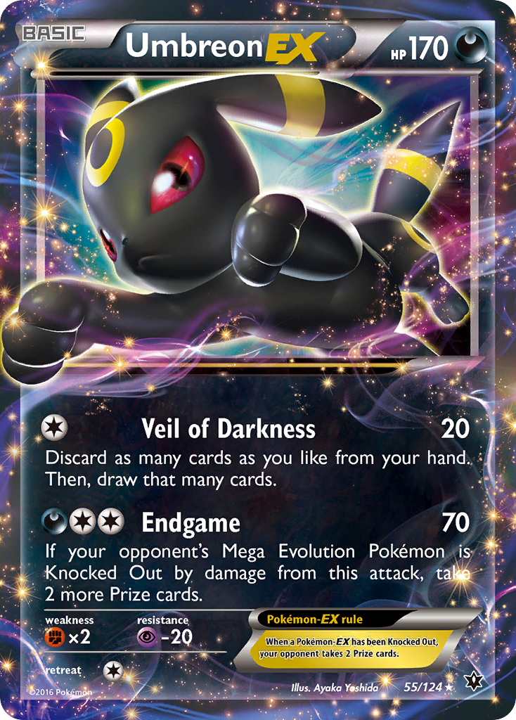 Umbreon EX (55/124) [XY: Fates Collide] | Good Games Cannington