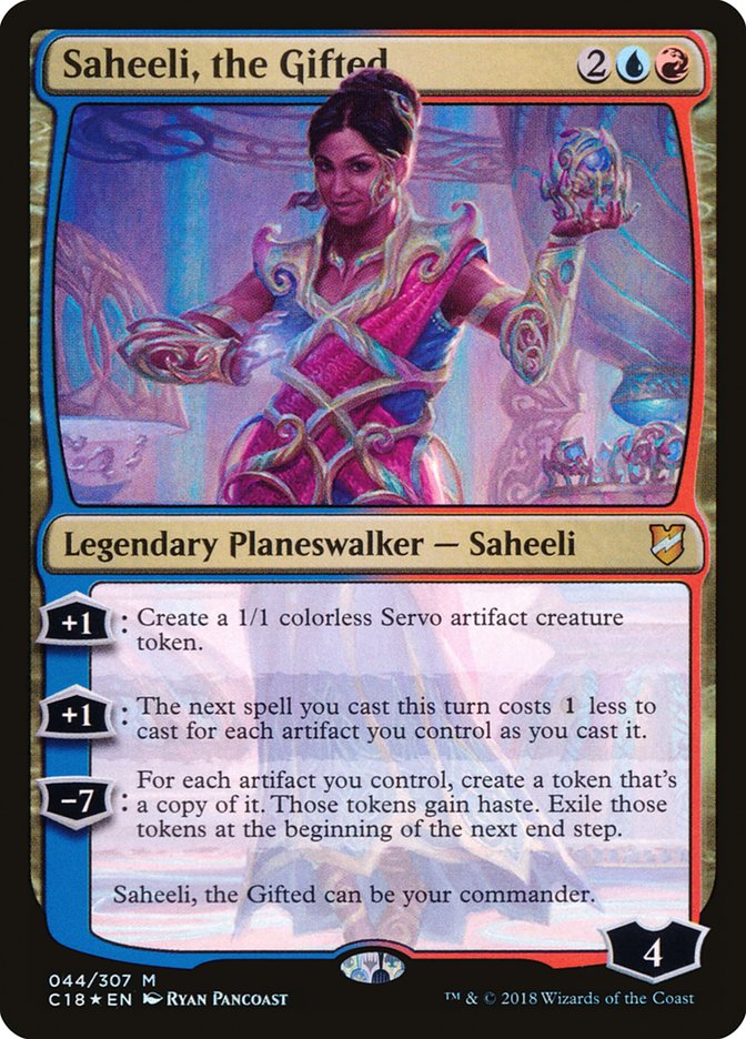Saheeli, the Gifted 44/307 (Commander 2018)  - Foil | Good Games Cannington